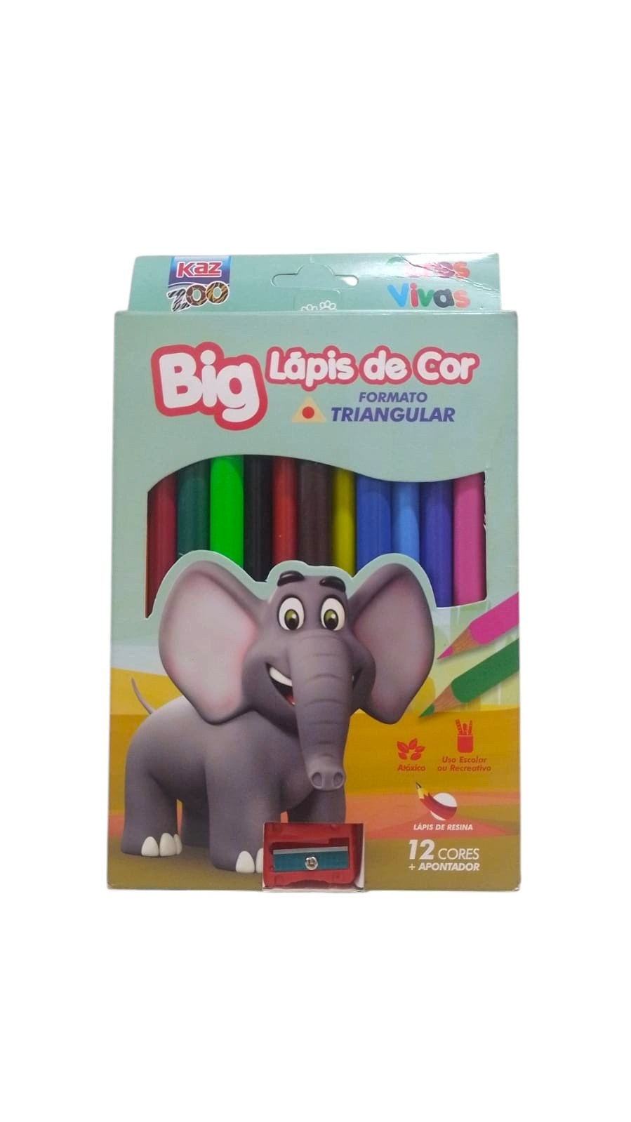 LAPIS COR BIG TRIANGULAR 2606